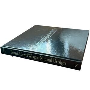 Frank Lloyd Wright Natural Design Organic Architecture Hardcover Coffee Table